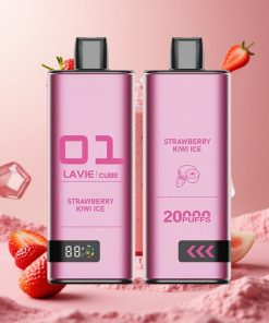 Ягода Киви Лед Lavie Cube 20000 Пуфа Едноразов Вейп (600mAh) wholesale bulgaria
