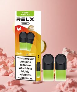 Зелен ябълков лед RELX Pod Pro 2 600 пуфта wholesale bulgaria