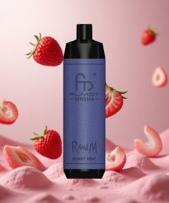 Боровинка Мента RandM Fumot Shisha 10000 Въздуха 18ml e-течност wholesale bulgaria