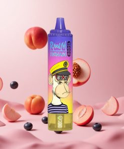 Праскова Синьа Боровинка RandM Fumot Tornado 15000 Въздуха USB Type-C wholesale bulgaria