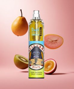 Киви Пъшофрукт Гуава RandM Fumot Tornado 7000 пуфове 14 ML е-течност wholesale bulgaria
