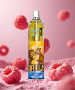 Синьо Малина RandM Fumot Tornado 7000 Пуфа Едноразов Вейп RGB Светлина wholesale bulgaria