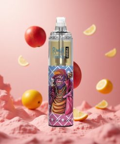 Червена Ябълка Лимон RandM Fumot Tornado 7000 Пуфове RGB светлина wholesale bulgaria