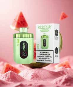 Диня Лед Razz Bar 50K Пуфове Еднократна Vape Оптови България