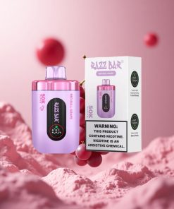 Червен бик грозде Razz Bar Еднократна Vape 50K Puffs 650 Mah Батерия wholesale bulgaria
