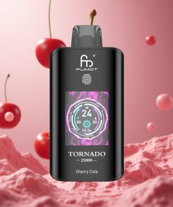 Черешова кола Fumot Tornado 25000 пуфса 20мл предварително напълнен е-течност wholesale bulgaria